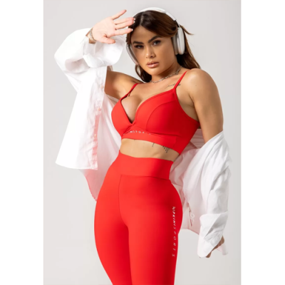 Red Era Gym Leggings with Butt Lift 5