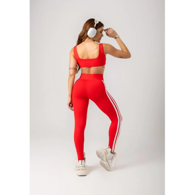 Red Era Gym Top with Silk 6