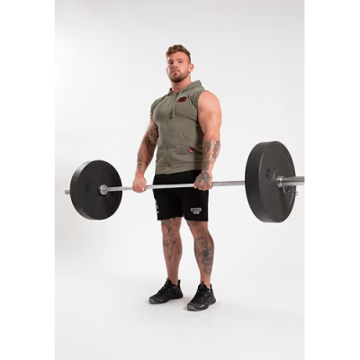 Silverdale Sleeveless Hoodie ARMY GREEN 3