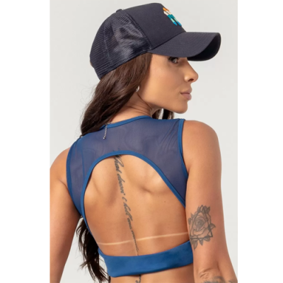 Top Follow the Sun Blue with tulle 3