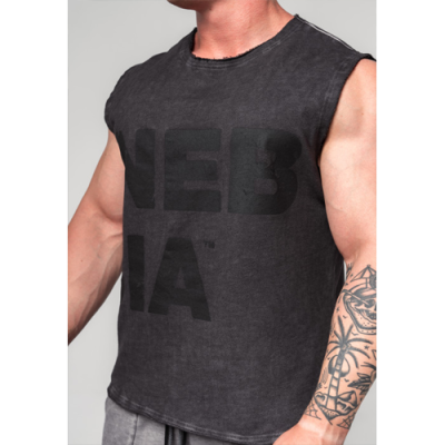 Washed-off Tank Top BEASTIN' BLACK 3