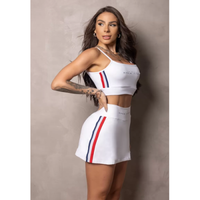 White Elevate Shorts 3