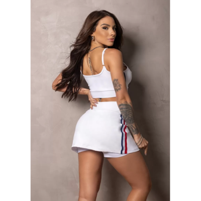 White Elevate Shorts 7