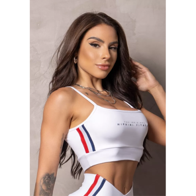 White Elevate Top with Silk 6