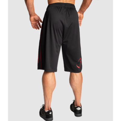 Pro mesh shorts black red 3