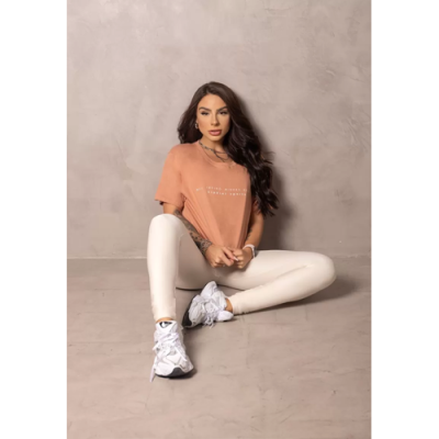 Stunning Caramel cropped with silk 2