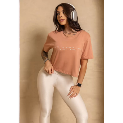 Stunning Caramel cropped with silk 6