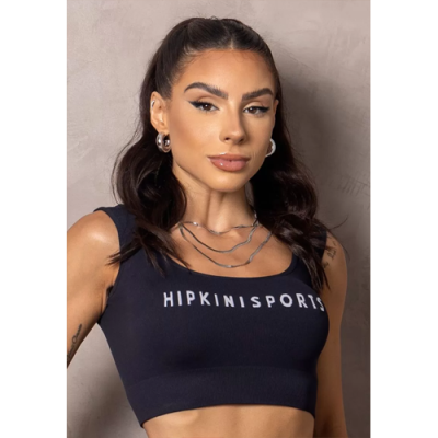 Stunning Seamless Black Top 1