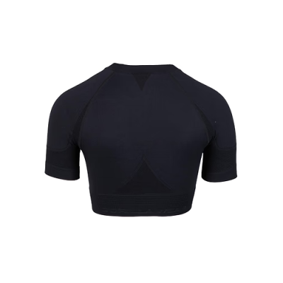 Whitney Seamless Crop Top - Black 7