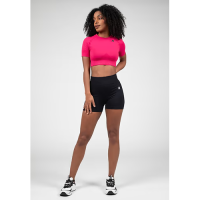Whitney Seamless Crop Top - Pink 3