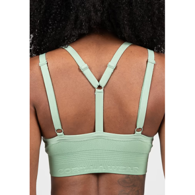 Whitney Seamless Sports Bra - Green 5