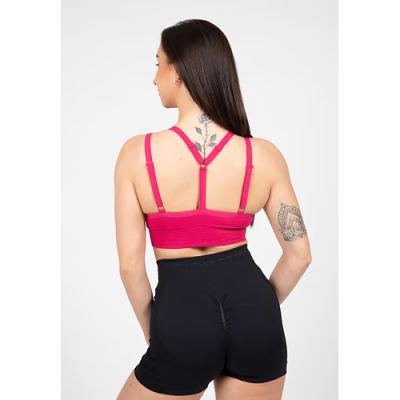 Whitney Seamless Sports Bra - Pink 2