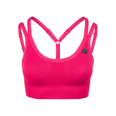 Whitney Seamless Sports Bra - Pink 7