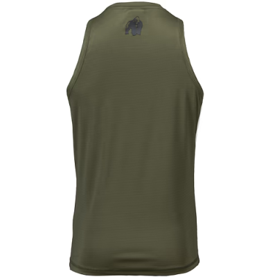 Branson Tank Top - Army Green Black 7