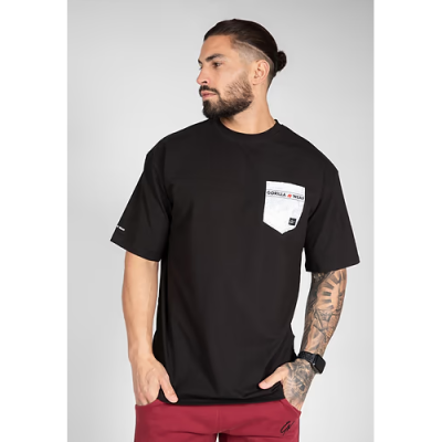Dover Oversized T-Shirt - Black 1