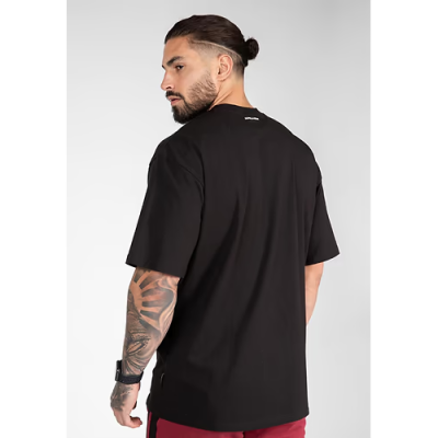 Dover Oversized T-Shirt - Black 2