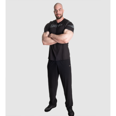 Gasp Sweatpants Black-White 6