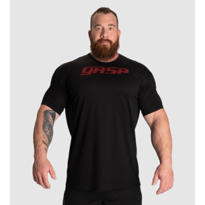 Legacy gym tee black-red 1