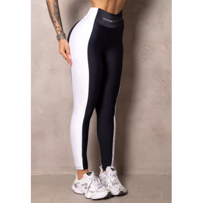 Summer Glow Black Leggings with Silk 10
