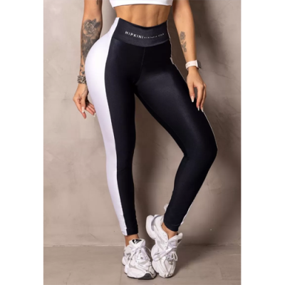 Summer Glow Black Leggings with Silk 12