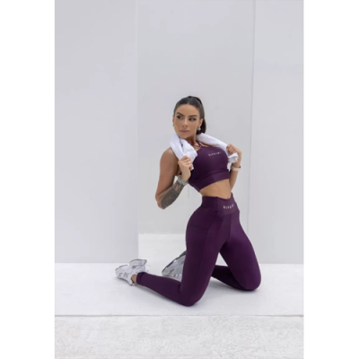 Summer Glow Grape Legging with Silk 5