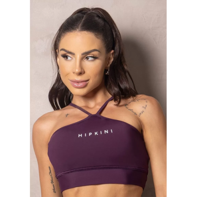 Summer Glow Grape Top with Cross Straps 1