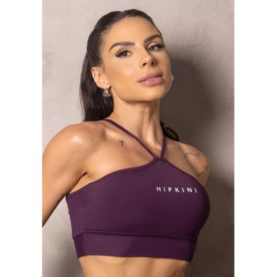 Summer Glow Grape Top with Cross Straps 4