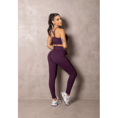 Summer Glow Grape Top with Cross Straps 8