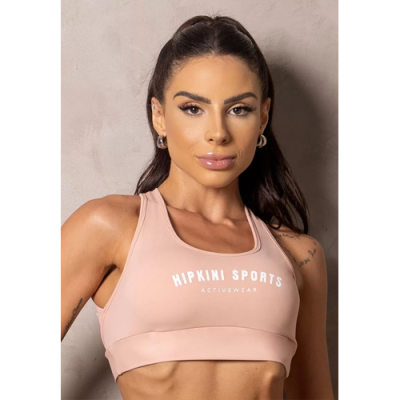 Summer Glow Nude Top with Cross Straps 7