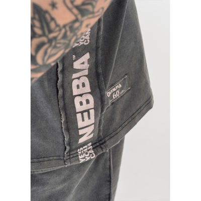 Washed Muscle Back Stringer GOLDEN AGE BLACK 6