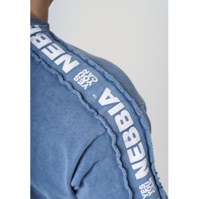 Washed Oversized T-Shirt GOLDEN AGE BLUE 2