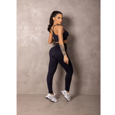 Black Summertime Seamless Legging 5