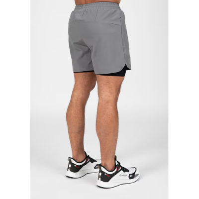 Cortez 2-in-1 Shorts - Anthracite 2