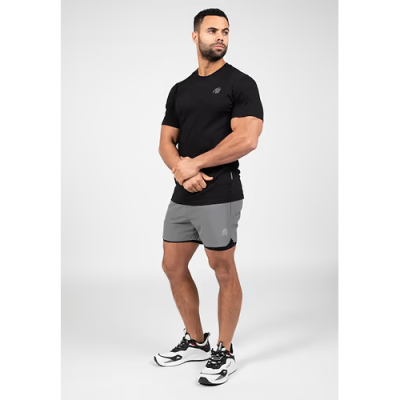 Cortez 2-in-1 Shorts - Anthracite 3