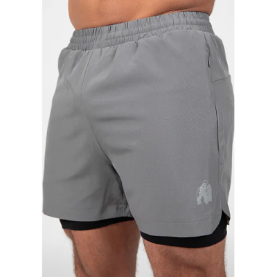 Cortez 2-in-1 Shorts - Anthracite 4