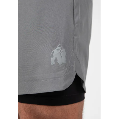 Cortez 2-in-1 Shorts - Anthracite 5