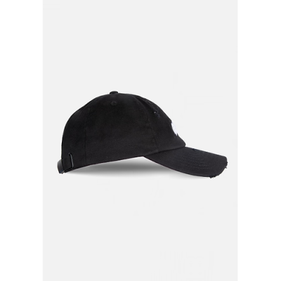 Galway Distressed Cap - Black 2