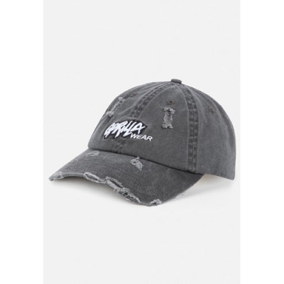 Galway Distressed Cap - Washed Gray 1