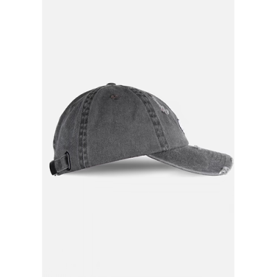 Galway Distressed Cap - Washed Gray 2