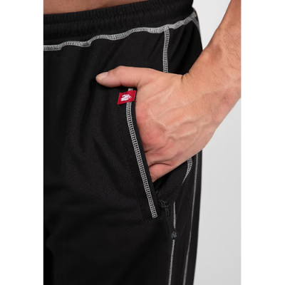 Marlow Mesh Pants - Black-Gray 6