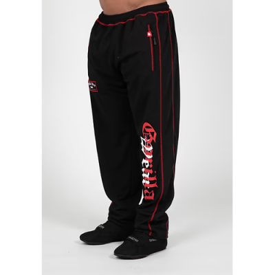 Marlow Mesh Pants - Black Red 1