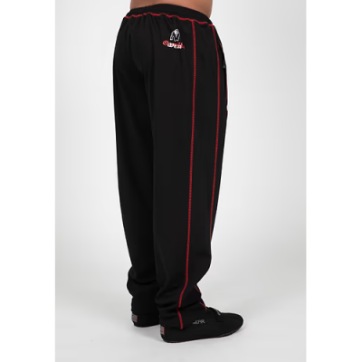 Marlow Mesh Pants - Black Red 2