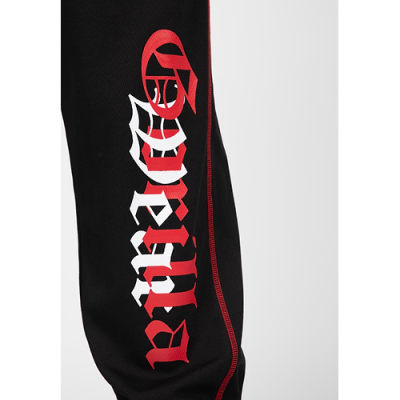 Marlow Mesh Pants - Black Red 4