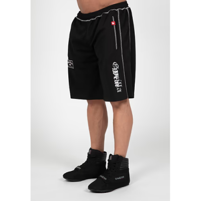 Marlow Mesh Shorts - Black Gray 1