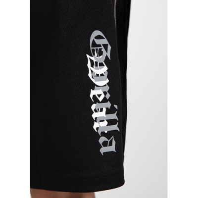 Marlow Mesh Shorts - Black Gray 4