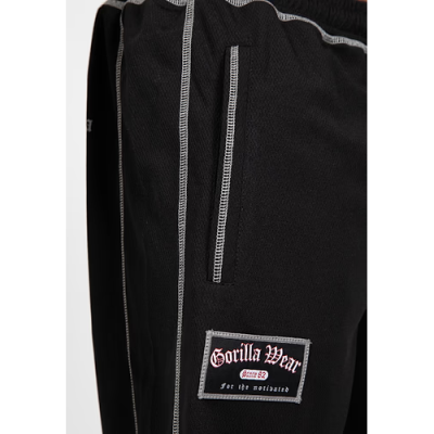 Marlow Mesh Shorts - Black Gray 6