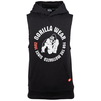 Marshall Sleeveless Hoodie - Black 6 Marshall Sleeveless Hoodie - Black 6
