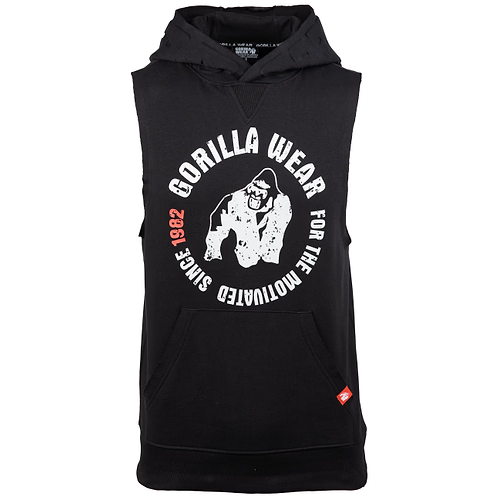 Marshall Sleeveless Hoodie - Black 6 Marshall Sleeveless Hoodie - Black 6
