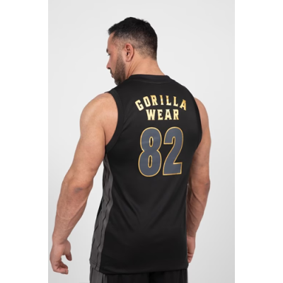 Orlando Jersey Tank Top - Black 2