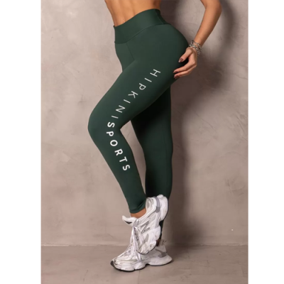 Summertime Green Legging with silk 1